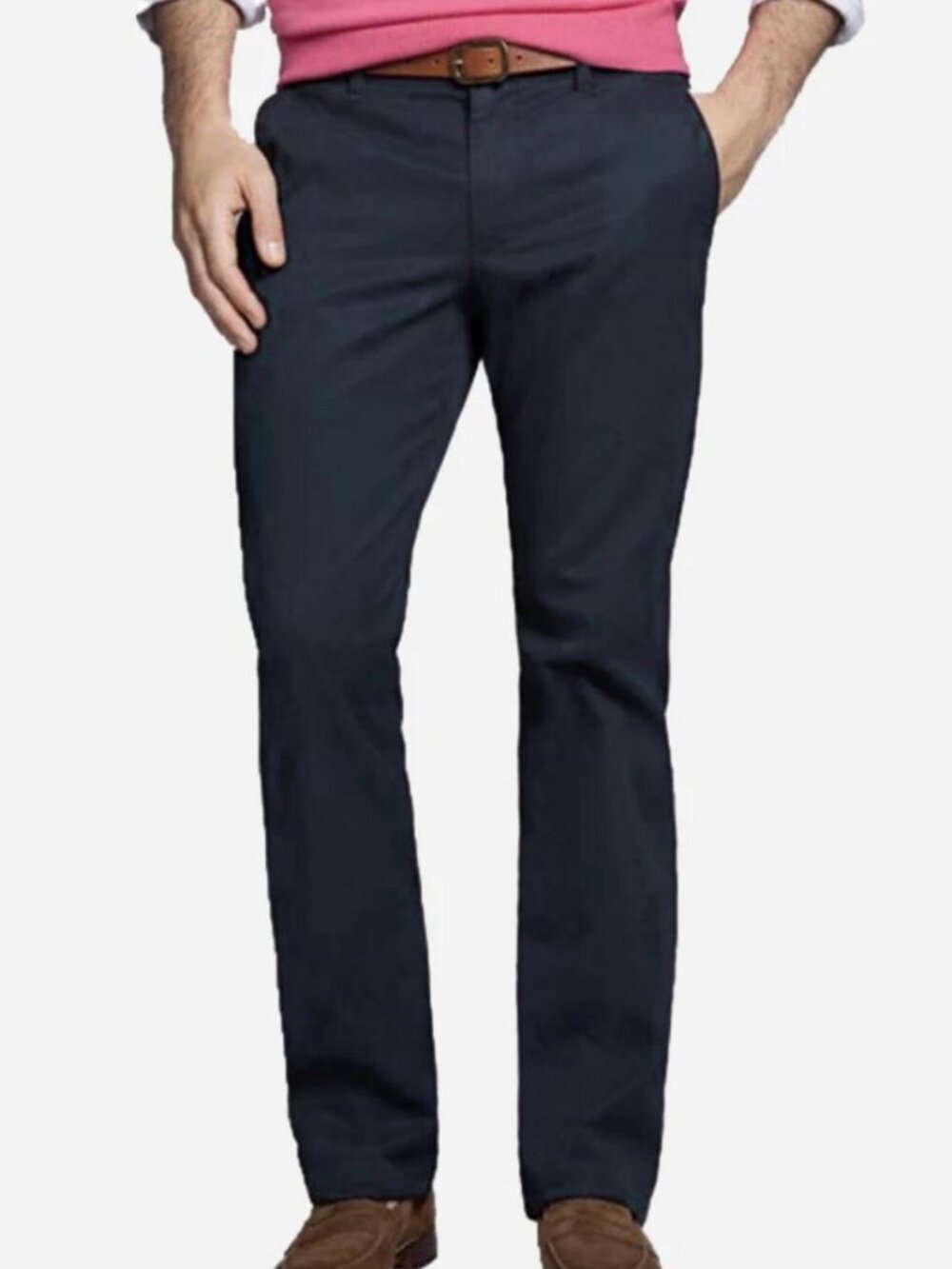 BONOBOS Washed Chinos, Navy, 32/32